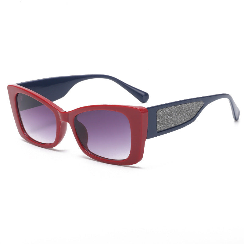 Wholesale PC Wide Leg Small Frame Sunglasses